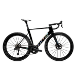 FACTOR OSTRO VAM Road Bike Shimano Ultegra DI2 Black Inc Wheels - Gloss Black Chrome