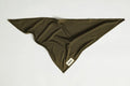 FINGERSCROSSED Bandana Triangle Scarf - Olive-Neck Bandanas-80957574