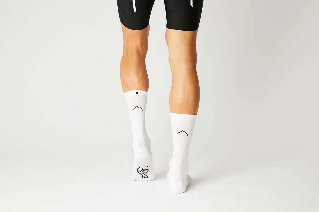 FINGERSCROSSED Socks Moments - White-Cycling Socks-