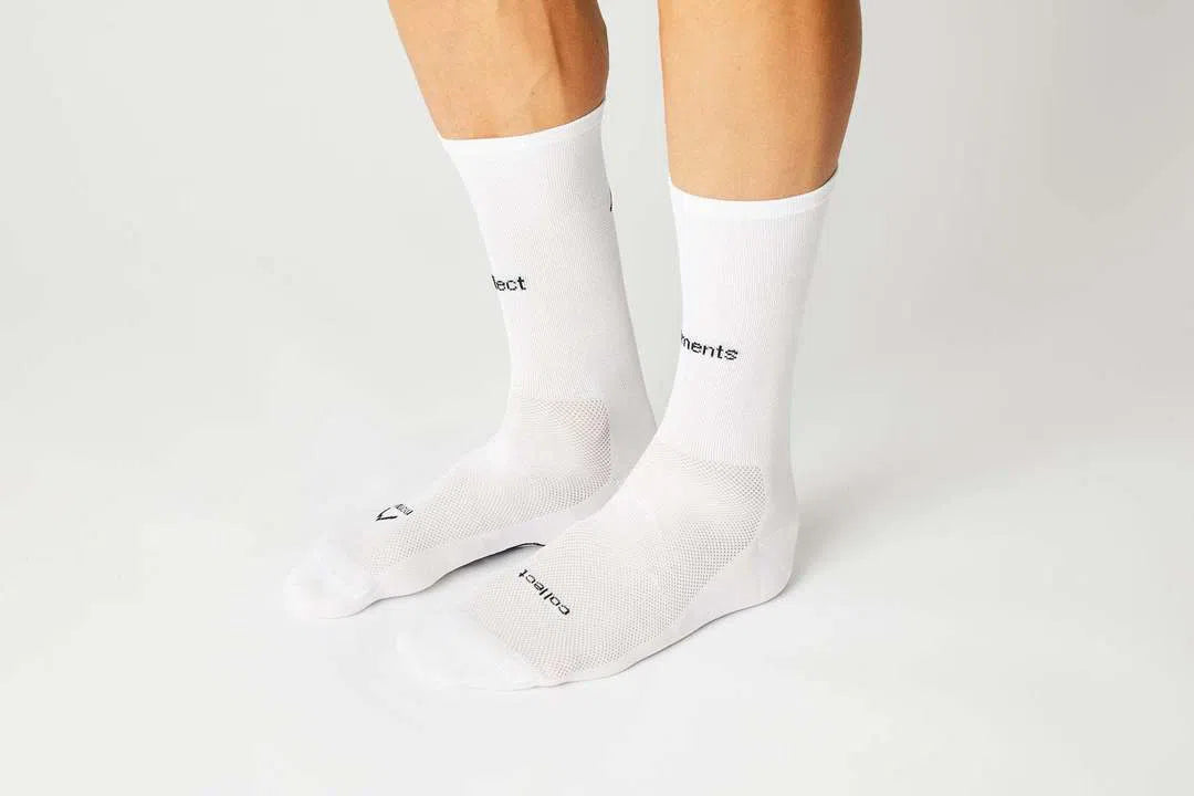 FINGERSCROSSED Socks Moments - White-Cycling Socks-