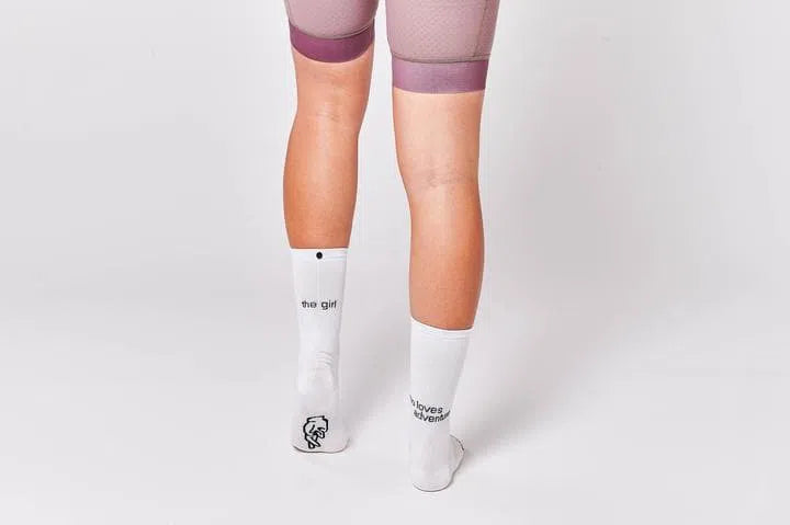 Socks Fingerscrossed The Girl Loves Adventures - White Default fingercrossed 