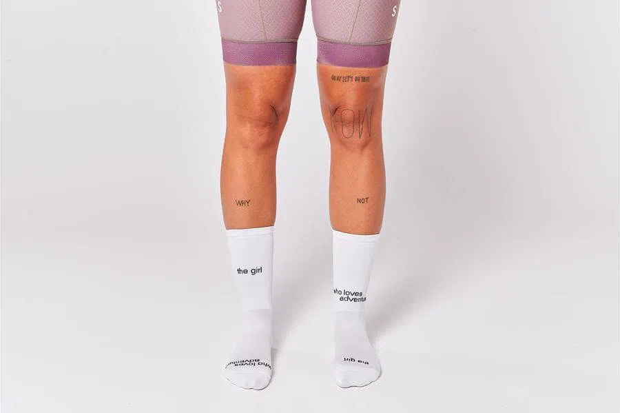 Socks Fingerscrossed The Girl Loves Adventures - White Default fingercrossed 