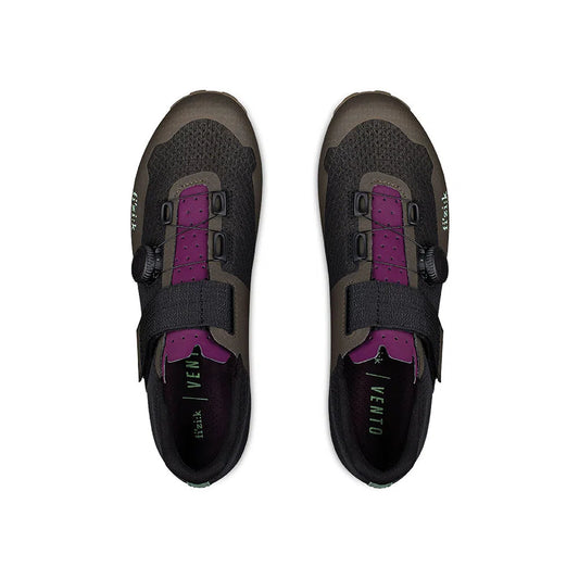 FIZIK Gravel MTB Cycling Shoes Vento Ferox Carbon - Mud/Grape-Gravel Cycling Shoes-