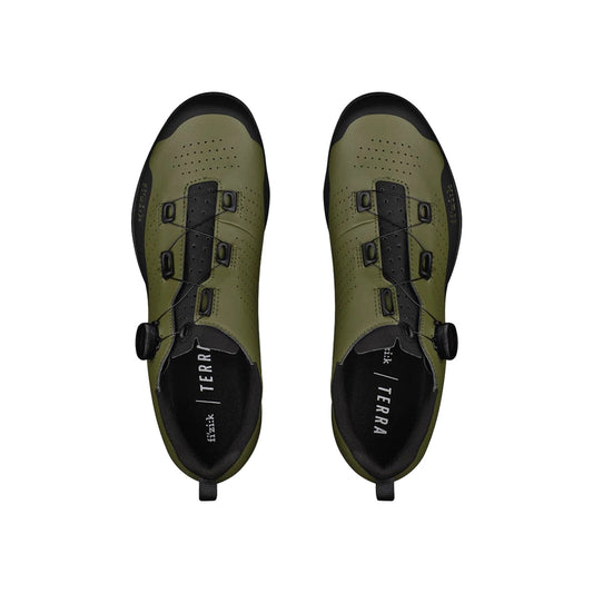 FIZIK MTB Gravel Cycling Shoes Atlas Terra - Army/Black-Gravel Cycling Shoes-