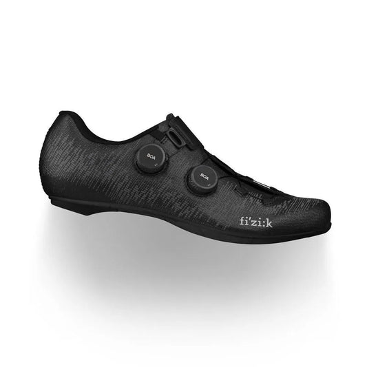FIZIK Road Cycling Shoes R1 Vento Infinito Knit Carbon 2 - Black/Black-Road Cycling Shoes-