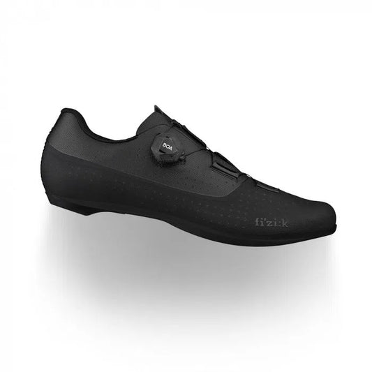 FIZIK Road Cycling Shoes R4 Tempo Overcurve - Black-Road Cycling Shoes-