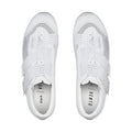 Fizik Vento Aeroweave Powerstrap Road Carbon Cycling Shoes - White-Road Cycling Shoes-