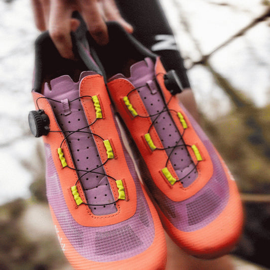 Fizik Vento Proxy Gravel Cycling Shoes - Coral/Purple-Gravel Cycling Shoes-