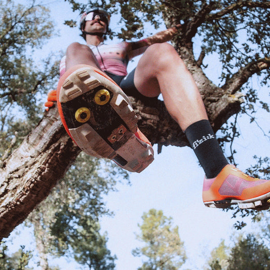 Fizik Vento Proxy Gravel Cycling Shoes - Coral/Purple-Gravel Cycling Shoes-