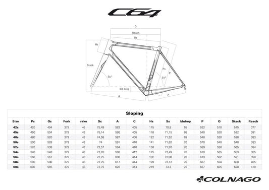 Frame COLNAGO C64 Disc - PJWI-Framesets-