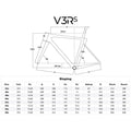Frame Colnago V3r-s Disc - RZRD Default Velodrom Barcelona 