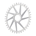 GARBARUK DM Road/Gravel Chainring for Garbaruk Crankset, Oval - Silver