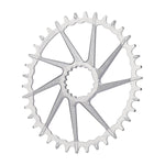 GARBARUK DM Road/Gravel Chainring for Garbaruk Crankset, Oval - Silver