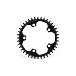 GARBARUK 110 BCD 5-Bolt Chainring, Round - Black