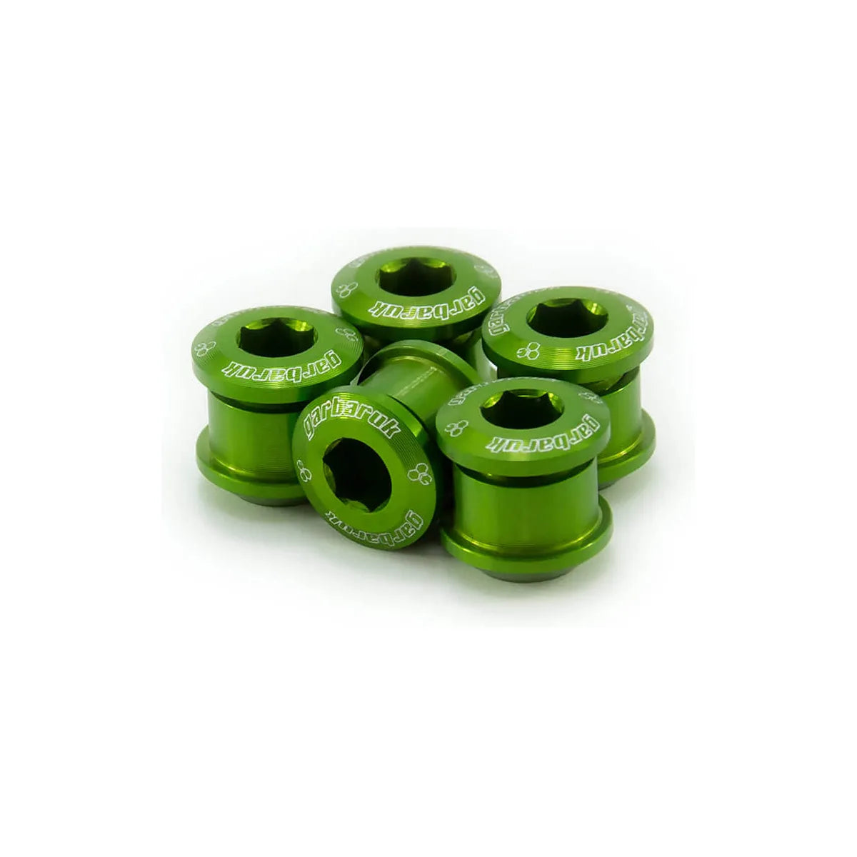 GARBARUK Chainring Bolt Set - Green