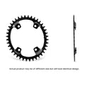 GARBARUK Chainring for Shimano GRX, Oval - Black