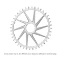 GARBARUK DM Road/Gravel Chainring for Garbaruk Crankset, Round - Silver