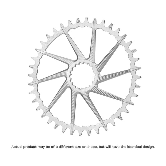 GARBARUK DM Road/Gravel Chainring for Garbaruk Crankset, Round - Silver