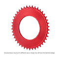 GARBARUK Road Thread Mount Chainring for SRAM RED XPLR AXS Power Meter, Round - Red