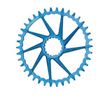 GARBARUK DM Road/Gravel Chainring for Garbaruk Crankset, Round - Blue