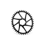 GARBARUK DM Road Chainring for SRAM 3-Bolt, Oval - Black
