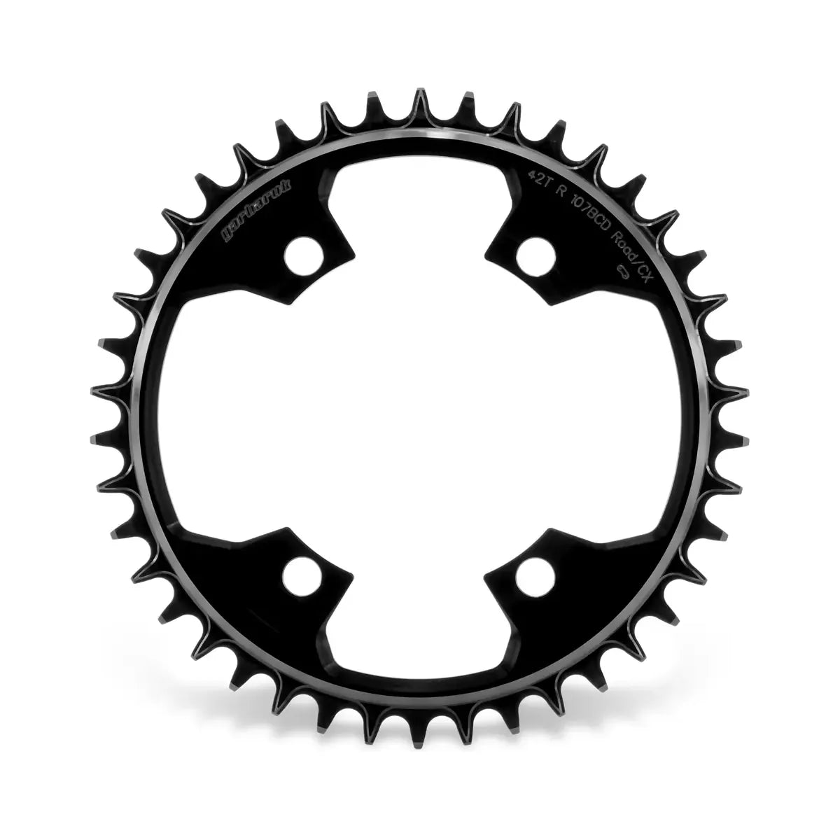 GARBARUK 107 BCD Chainring for SRAM AXS, Round - Black