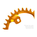 GARBARUK Chainring for Shimano GRX, Round - Orange