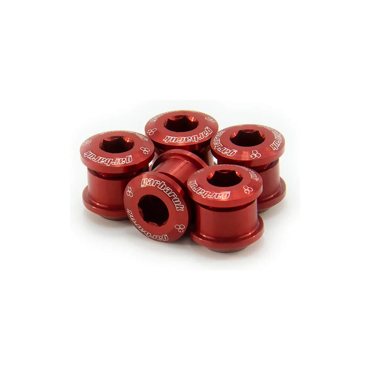 GARBARUK Chainring Bolt Set - Red
