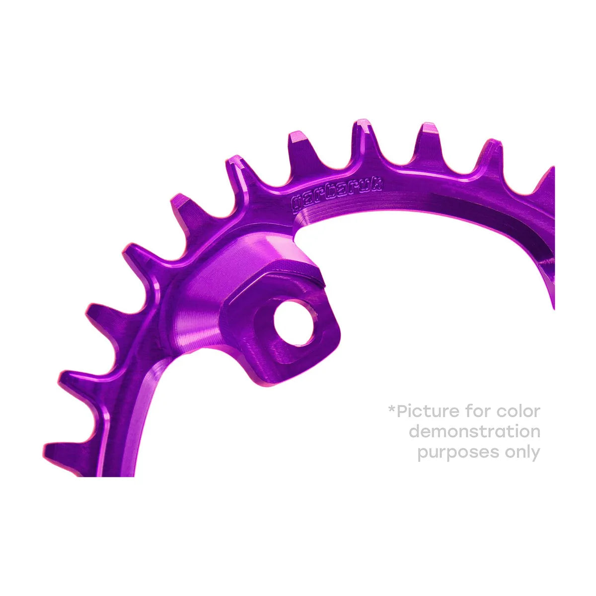 GARBARUK Chainring for Shimano GRX, Round - Violet