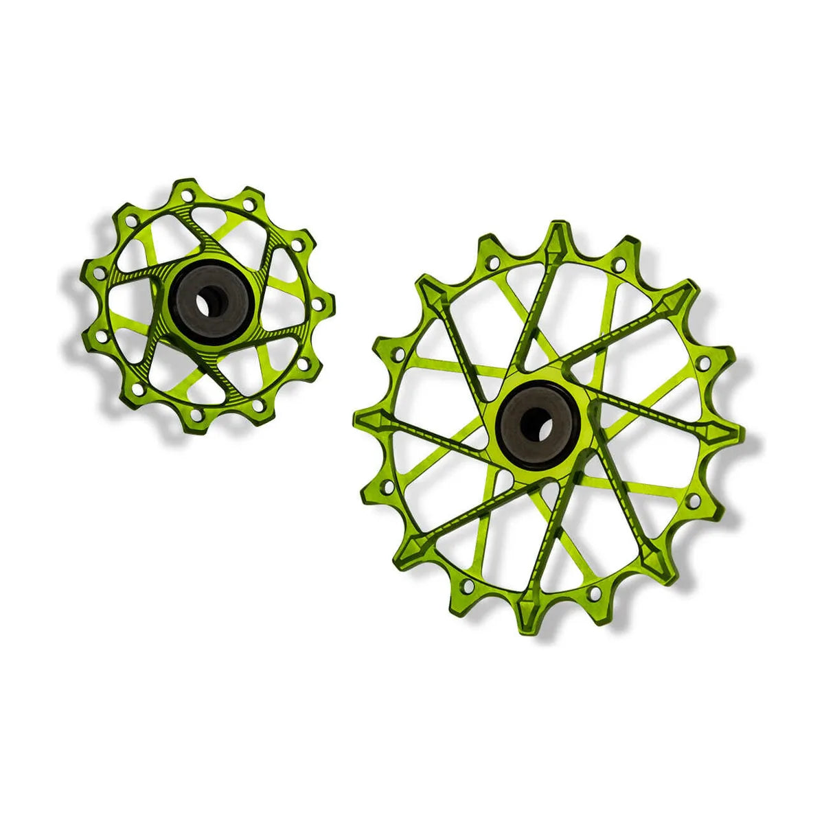 GARBARUK Derailleur Pulleys for Shimano - Green