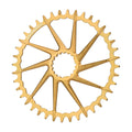 GARBARUK DM Road/Gravel Chainring for Garbaruk Crankset, Round - Gold