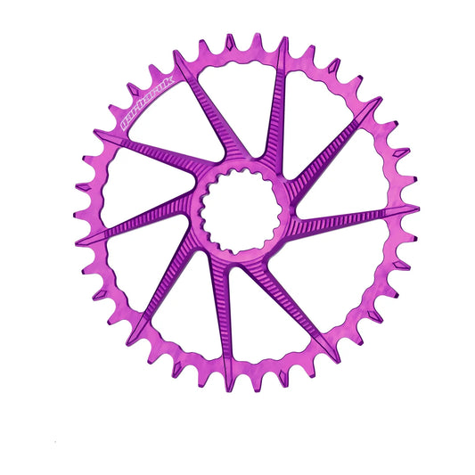 GARBARUK DM Road/Gravel Chainring for Garbaruk Crankset, Round - Violet