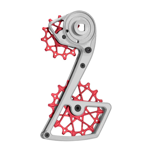 GARBARUK Derailleur Cage + Pulleys Kit for SRAM Force AXS 12-Speed - Silver