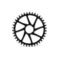 GARBARUK DM Road Chainring for Cannondale HollowGram, Round - Black