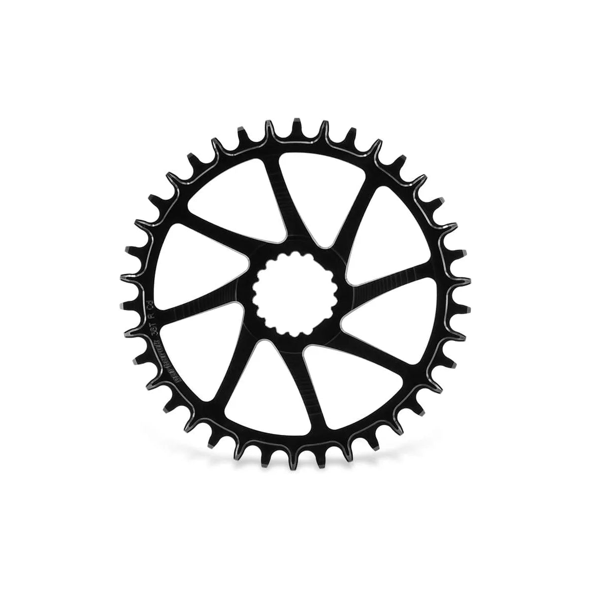 GARBARUK DM Road Chainring for Cannondale HollowGram, Round - Black