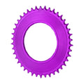 GARBARUK Road Thread Mount Chainring for SRAM RED XPLR AXS Power Meter, Round - Violet