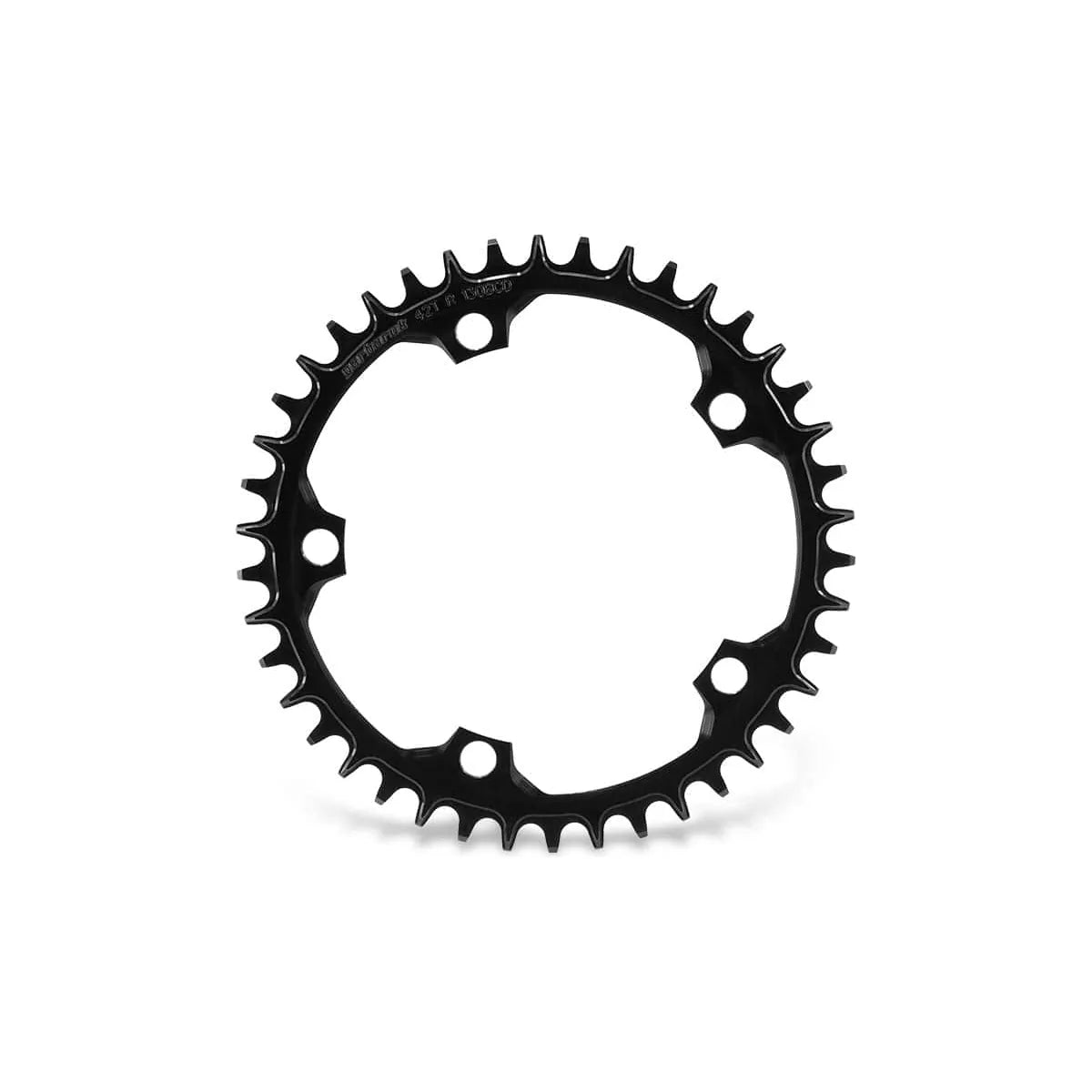 GARBARUK 130 BCD 5-Bolt Chainring, Round - Black