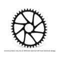 GARBARUK DM Road Chainring for Cannondale HollowGram, Oval - Black