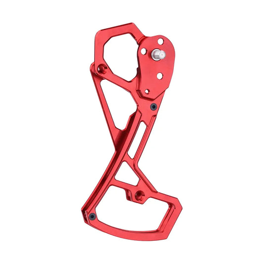 GARBARUK Derailleur Cage for Shimano 12-Speed Di2 (GRX & MTB) - Red