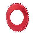 GARBARUK Road Thread Mount Chainring for SRAM RED XPLR AXS Power Meter, Oval - Red