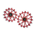GARBARUK Derailleur Pulleys for Shimano - Red