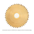 GARBARUK DM Aero Chainring for Garbaruk Crankset, Oval - Gold