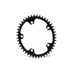 GARBARUK 130 BCD 5-Bolt Chainring, Oval - Black