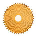 GARBARUK DM Aero Chainring for Garbaruk Crankset, Round - Orange