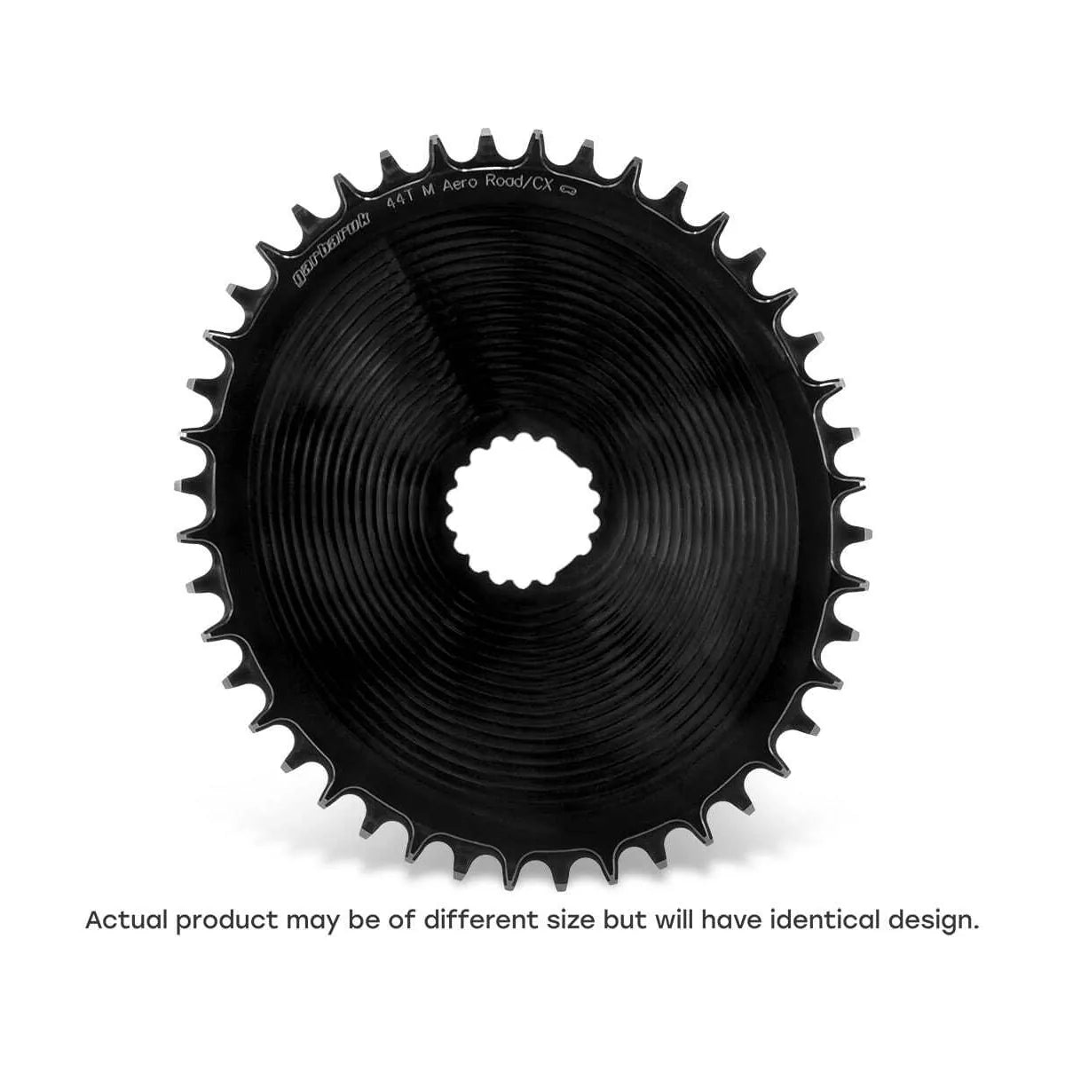 GARBARUK DM Aero Chainring for Cannondale HollowGram, Round - Black