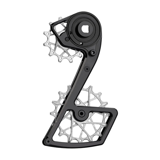 GARBARUK Derailleur Cage + Pulleys Kit for SRAM Force AXS 12-Speed - Black
