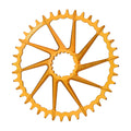 GARBARUK DM Road/Gravel Chainring for Garbaruk Crankset, Round - Orange