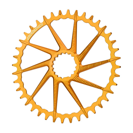 GARBARUK DM Road/Gravel Chainring for Garbaruk Crankset, Round - Orange