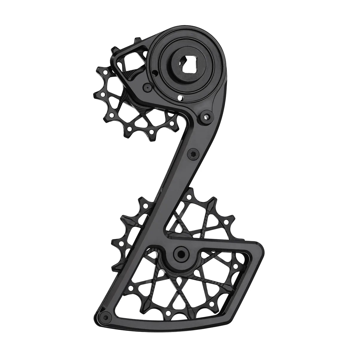 GARBARUK Derailleur Cage + Pulleys Kit for SRAM Force AXS 12-Speed - Black
