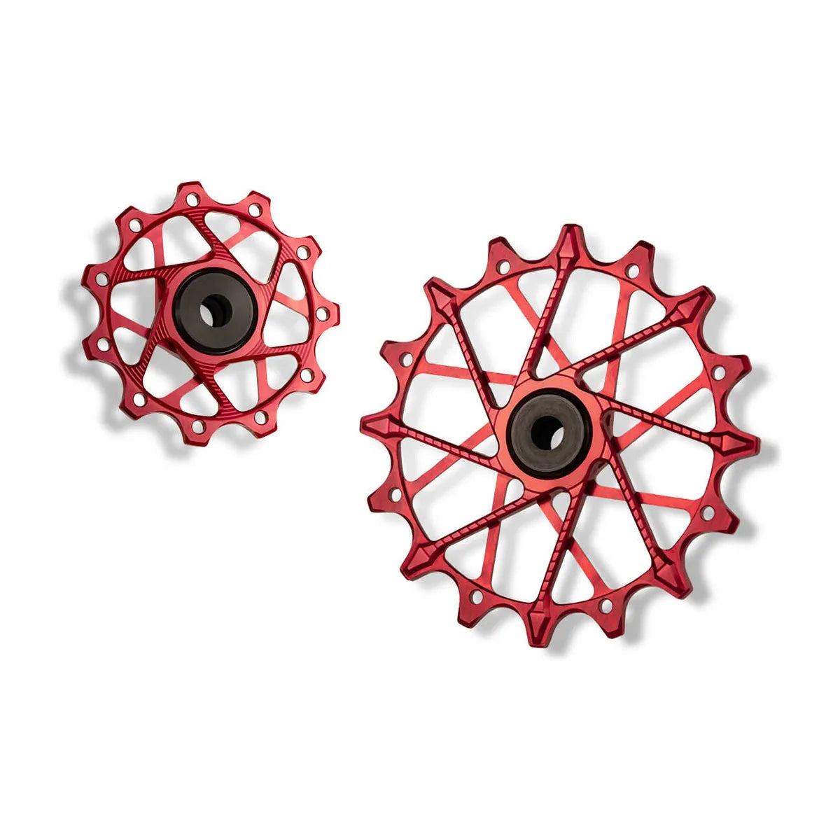 GARBARUK Derailleur Pulleys for Shimano - Red
